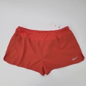 Nike Neon Orange Dri-Fit running short; size XXL.